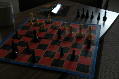 So I played chess, read and went hitchhiking...