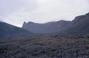 Airstrip lighting, Grise Fiord, NWT, 1979